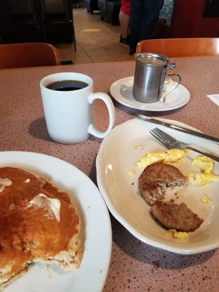 2 Eggs 2 Pancakes 2 Sausage Patties